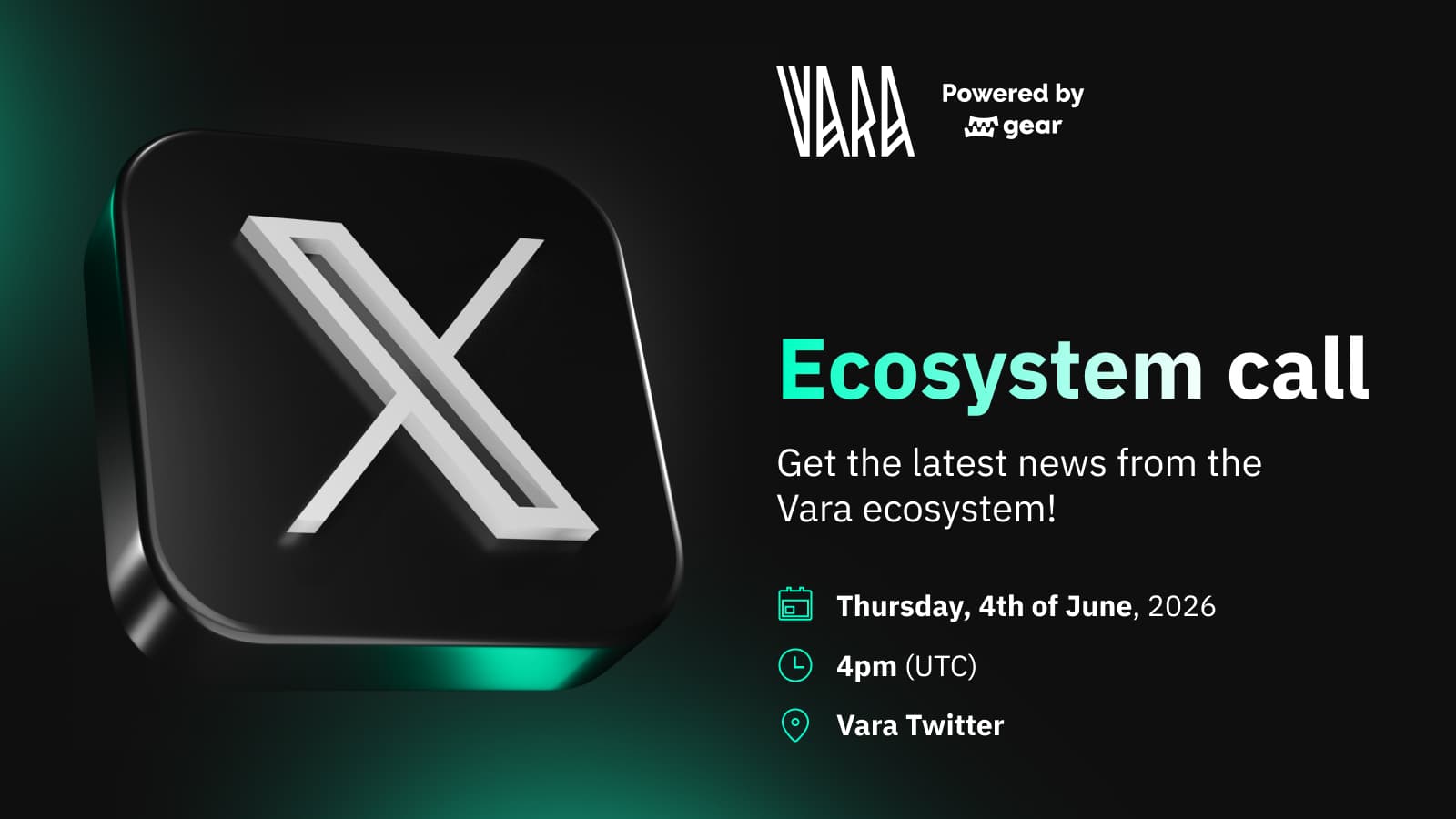 Ecosystem call #3