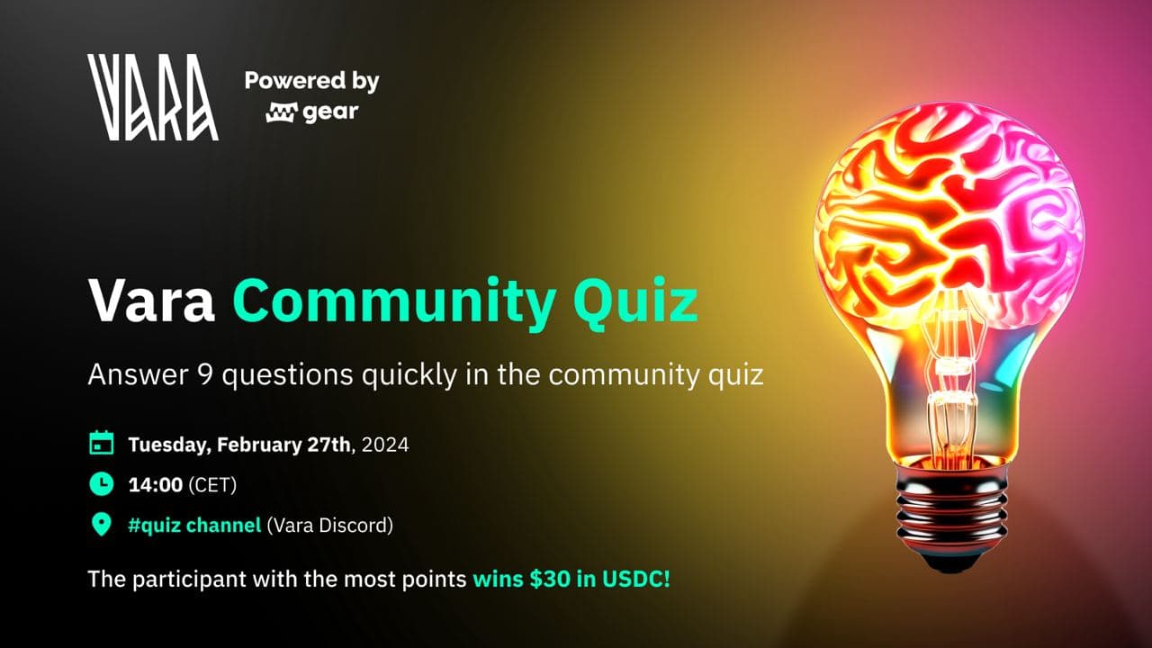 Vara Community Quiz