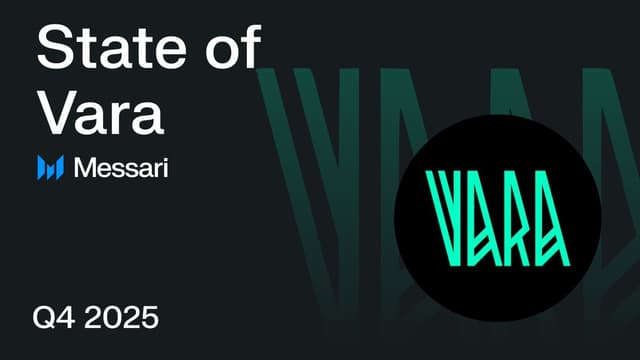 Illustration for «Messari: State of Vara Q4 2025»