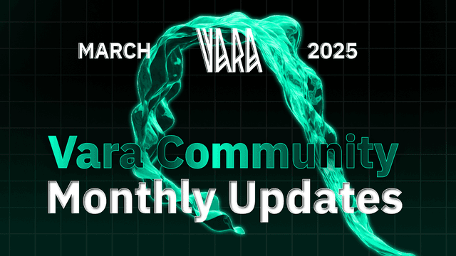 Illustration for «Vara Monthly Recap | March 2025»