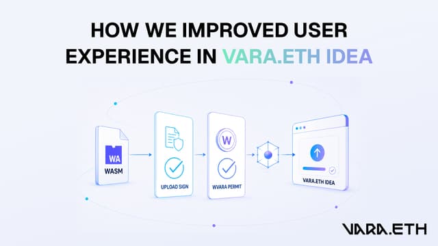 Illustration for «How we improved user experience in Vara.ETH IDEA using ERC-2612»