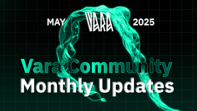 Illustration for «Vara Monthly Recap | May 2025»