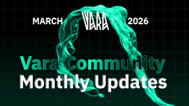 Illustration for «Vara Monthly Recap | March 2026»