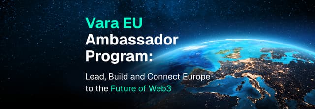 Illustration for «Shape the Future of Web3 in Europe: Join the Vara Ambassador Program»